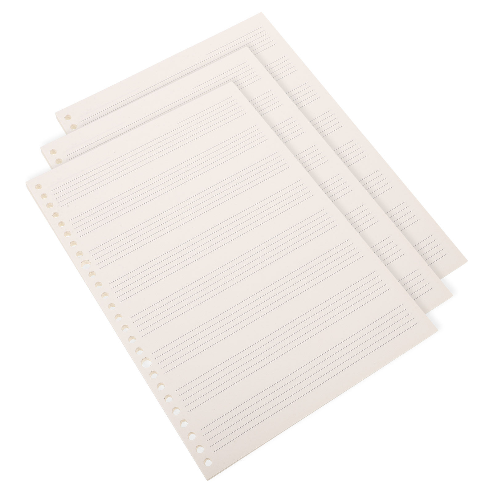 Blank Sheet Music Notebook - 3 unidades de cuadernos de partituras