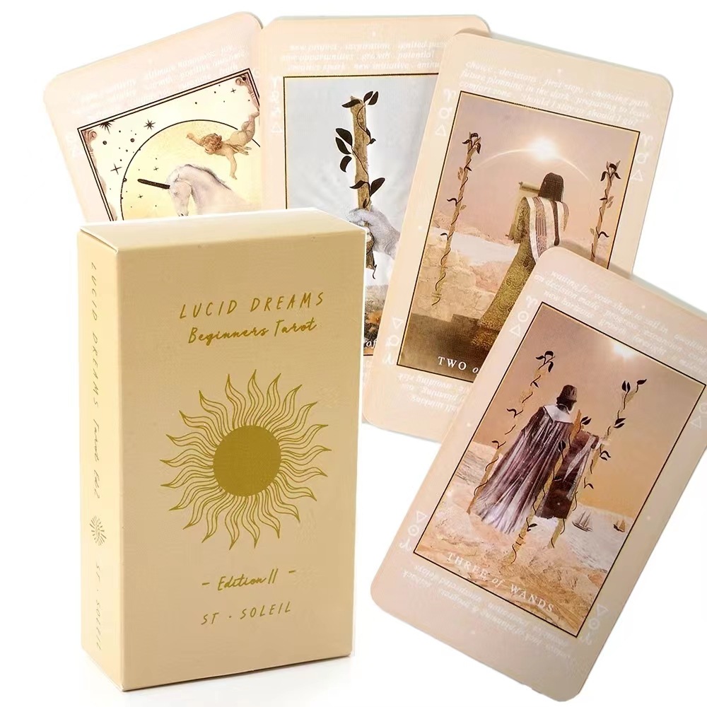 Tarot Deck With Guidebook - Barras de Tarot para principiantes de