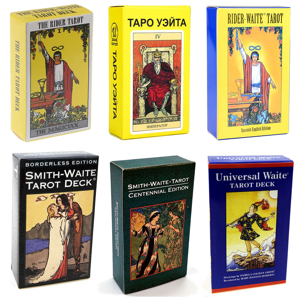 Tarot Deck With Guidebook - Cartas de Tarot Rider Waite para