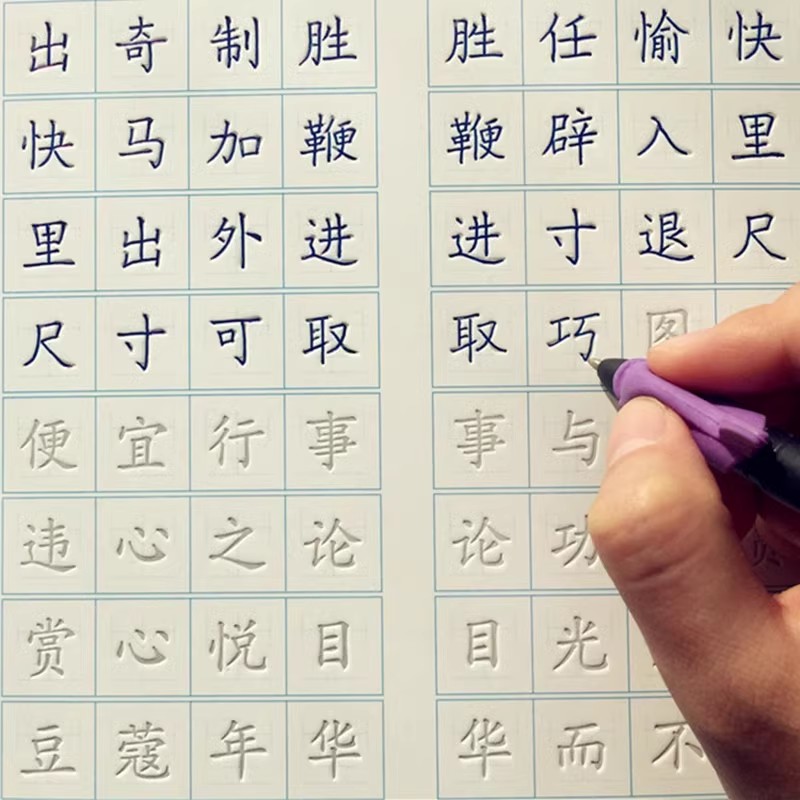 Chinese Calligraphy Practice Book - Libro de práctica de escritura a