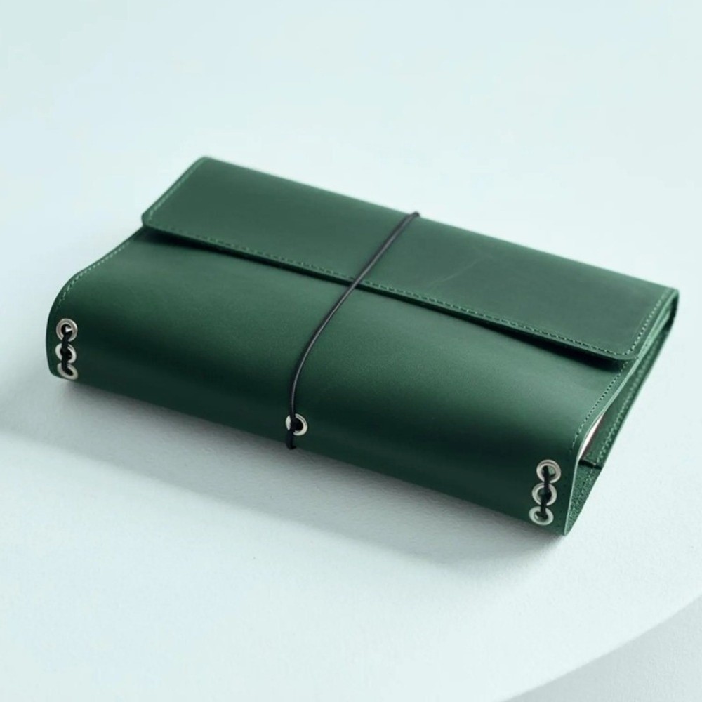 Organizador de cuaderno de cue - Vintage Leather Journal Notebook reseña y precio