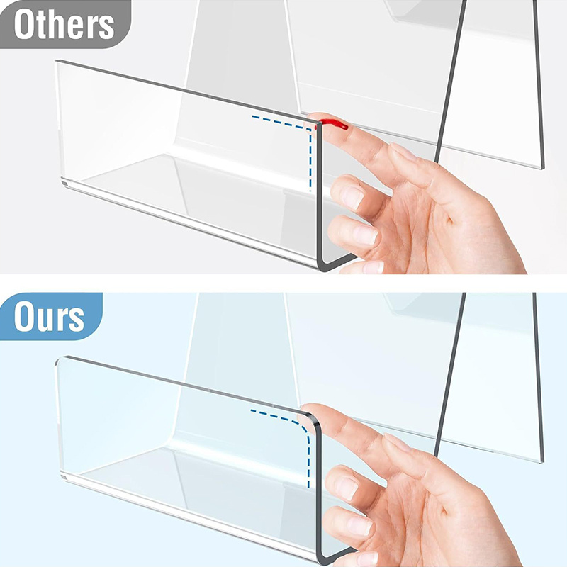Soporte acrílico para cómics,  - Clear Acrylic Book Stand Holder reseña y precio