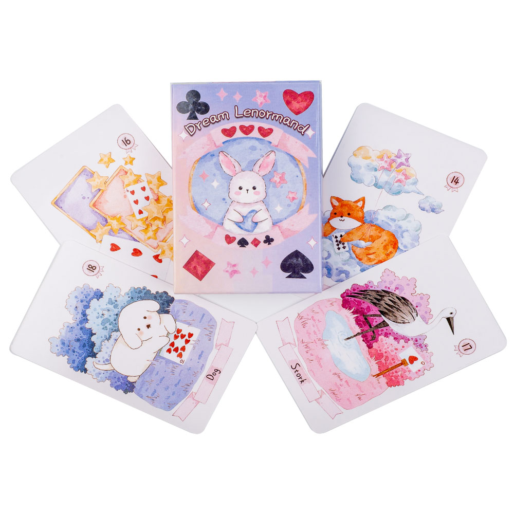 Rana Psychic Dream Lenormand-  - Tarot Deck With Guidebook reseña y precio