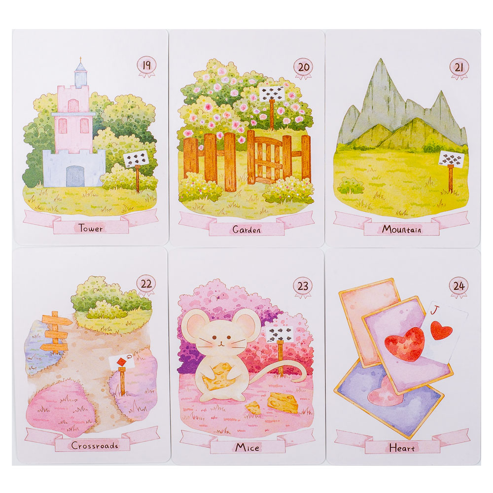 Rana Psychic Dream Lenormand-  - Tarot Deck With Guidebook reseña y precio