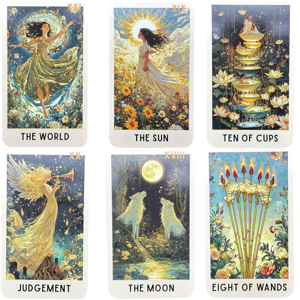78 Cartas del Tarot Enigmatic  - Tarot Deck With Guidebook reseña y precio