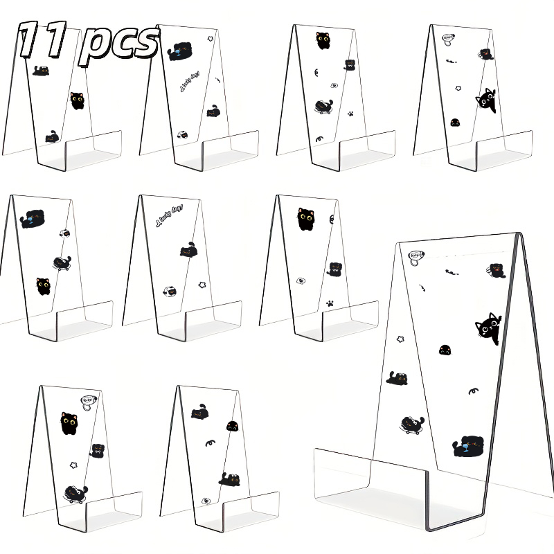 11 soportes de exhibición para - Clear Acrylic Book Stand Holder reseña y precio