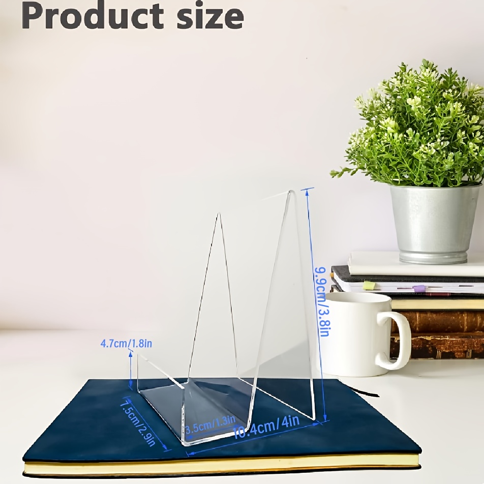 11 soportes de exhibición para - Clear Acrylic Book Stand Holder reseña y precio
